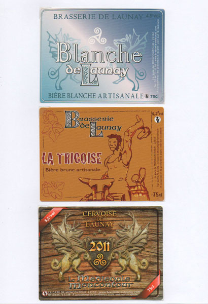 étiquettes de la collection