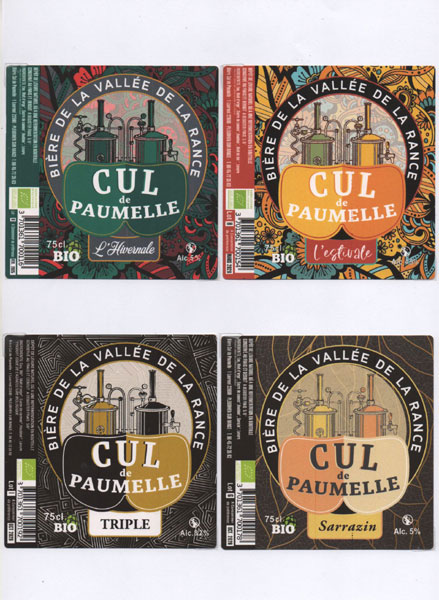 étiquettes de la collection