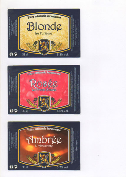 étiquettes de la collection