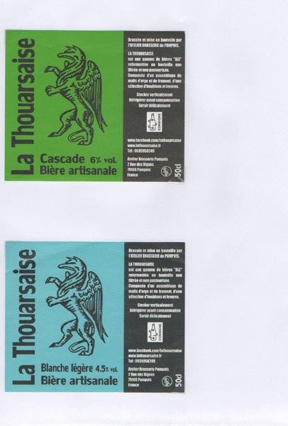 étiquettes de la collection