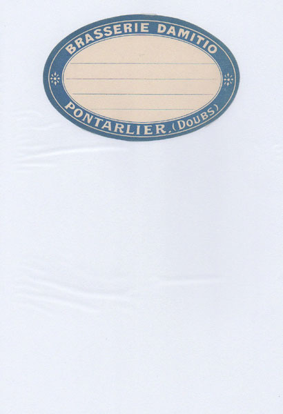 étiquettes de la collection