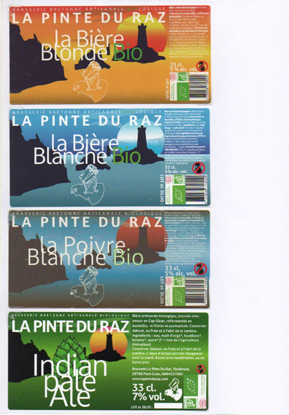 étiquettes de la collection