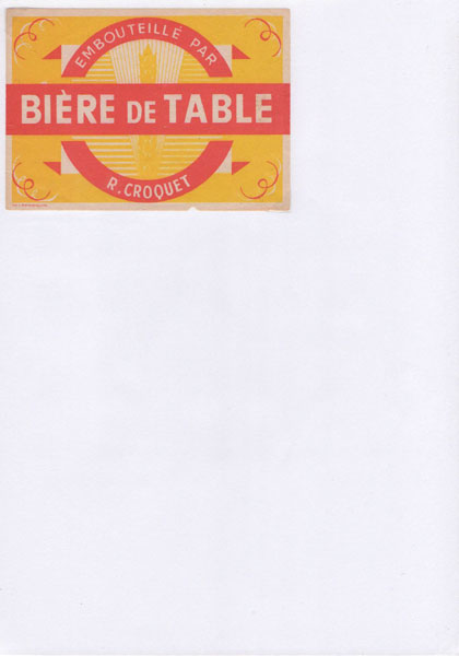 étiquettes de la collection