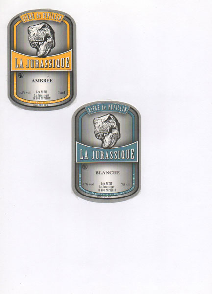 étiquettes de la collection