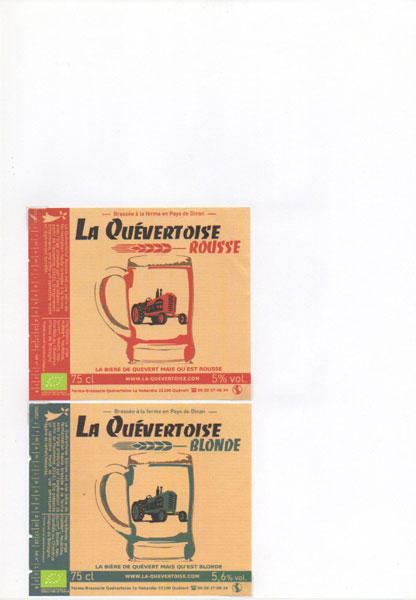 étiquettes de la collection