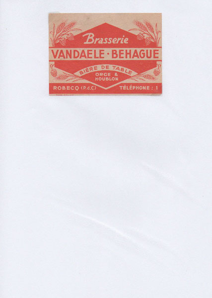 étiquettes de la collection