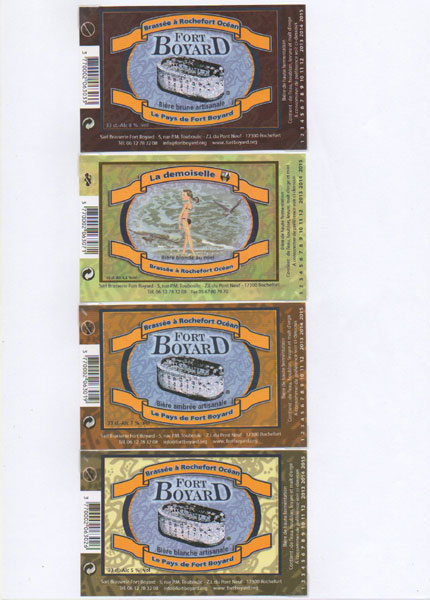 étiquettes de la collection
