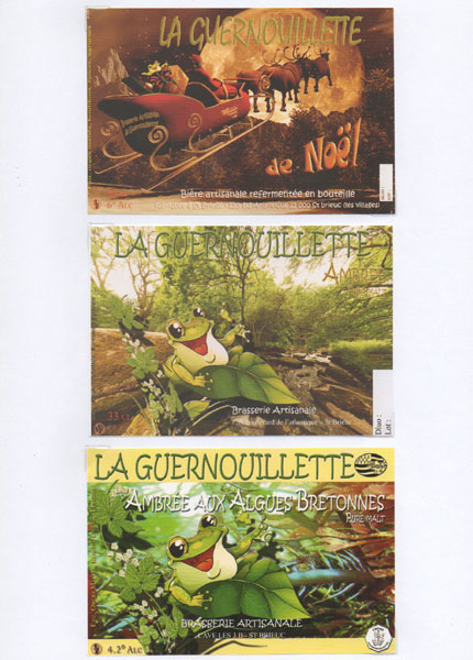 étiquettes de la collection