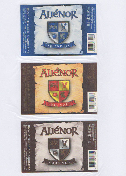 étiquettes de la collection