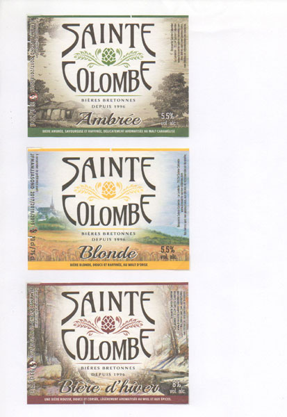 étiquettes de la collection