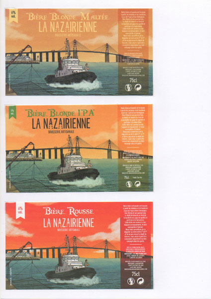 étiquettes de la collection