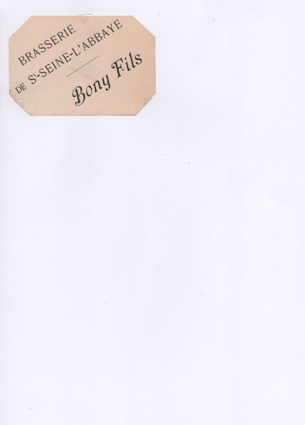 étiquettes de la collection