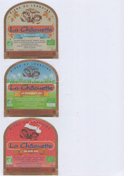 étiquettes de la collection