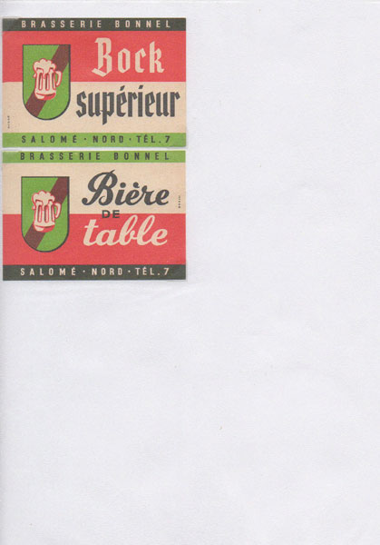 étiquettes de la collection
