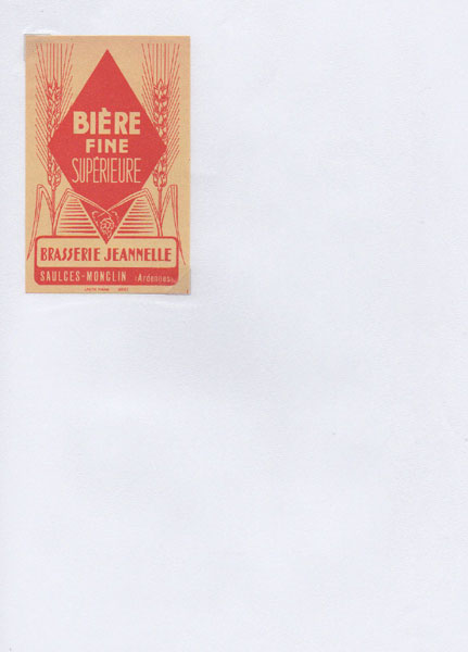 étiquettes de la collection