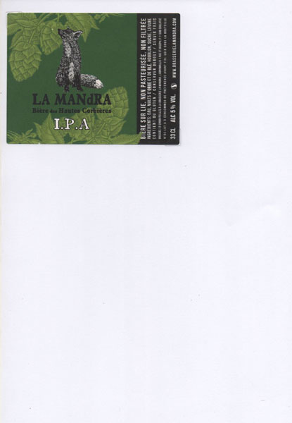 étiquettes de la collection