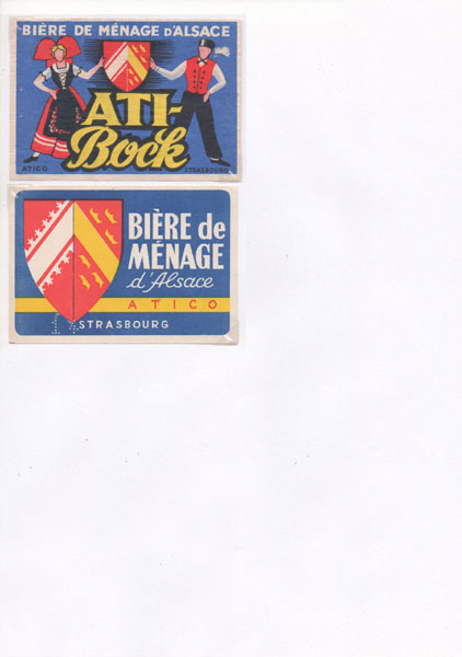 étiquettes de la collection
