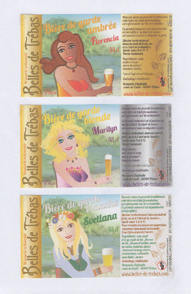 étiquettes de la collection