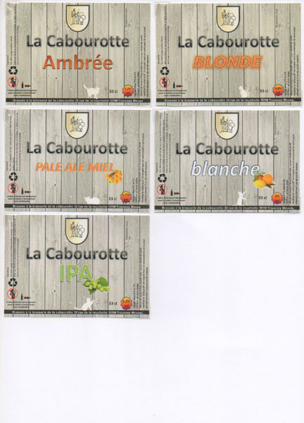 étiquettes de la collection