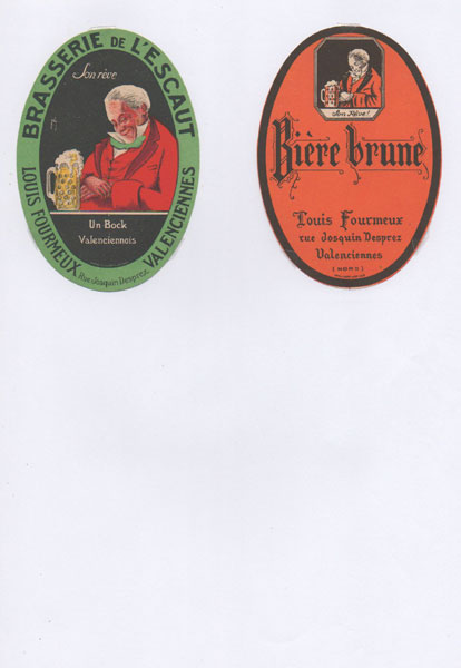étiquettes de la collection