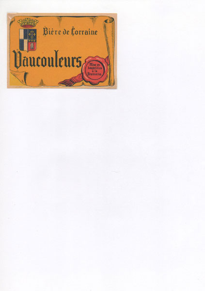 étiquettes de la collection