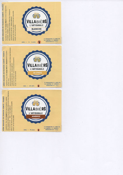 étiquettes de la collection