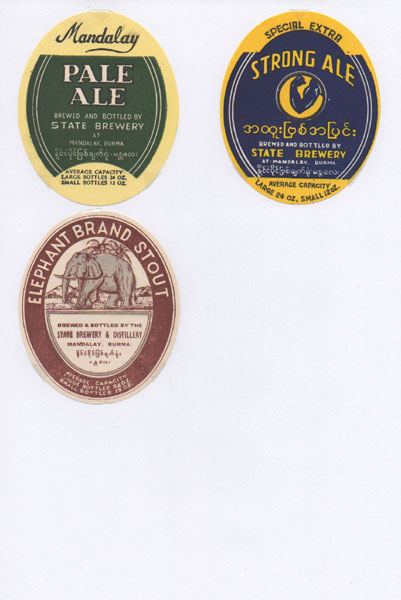 étiquettes bière de la collection