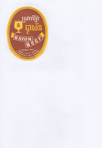 étiquettes bière de la collection