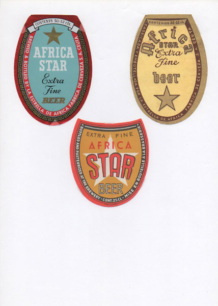 étiquettes bière de la collection
