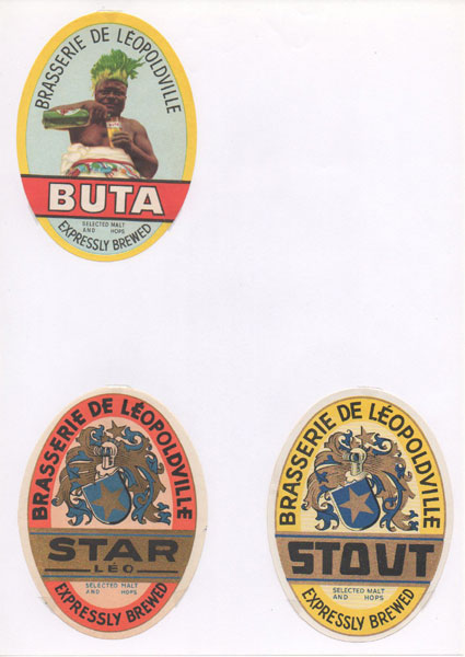 étiquettes bière de la collection