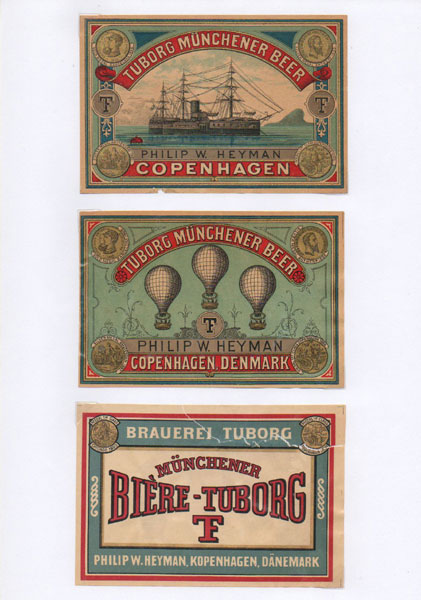 étiquettes bière de la collection