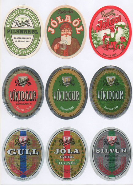 étiquettes bière de la collection