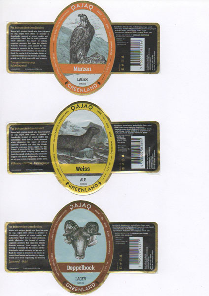 étiquettes bière de la collection